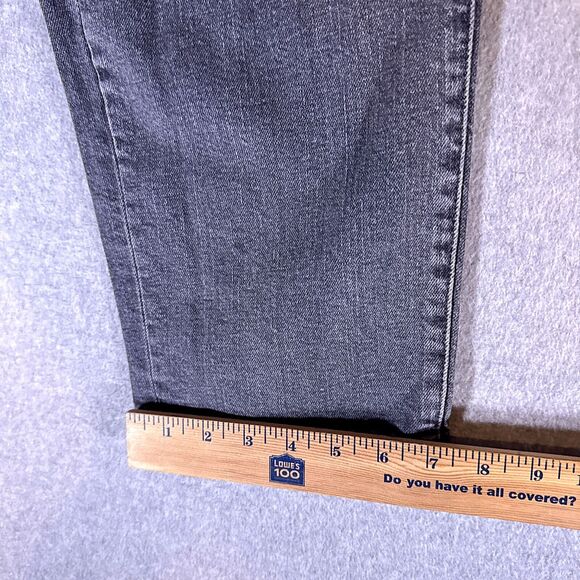 Gap Mens Jeans Black Size 38x34 (38x32) Straight Denim - Picture 6 of 12